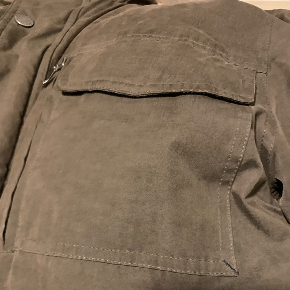 LONDON FOG Men's Heavy Winter Down Filled Coat Sz M - Picture 6 of 11